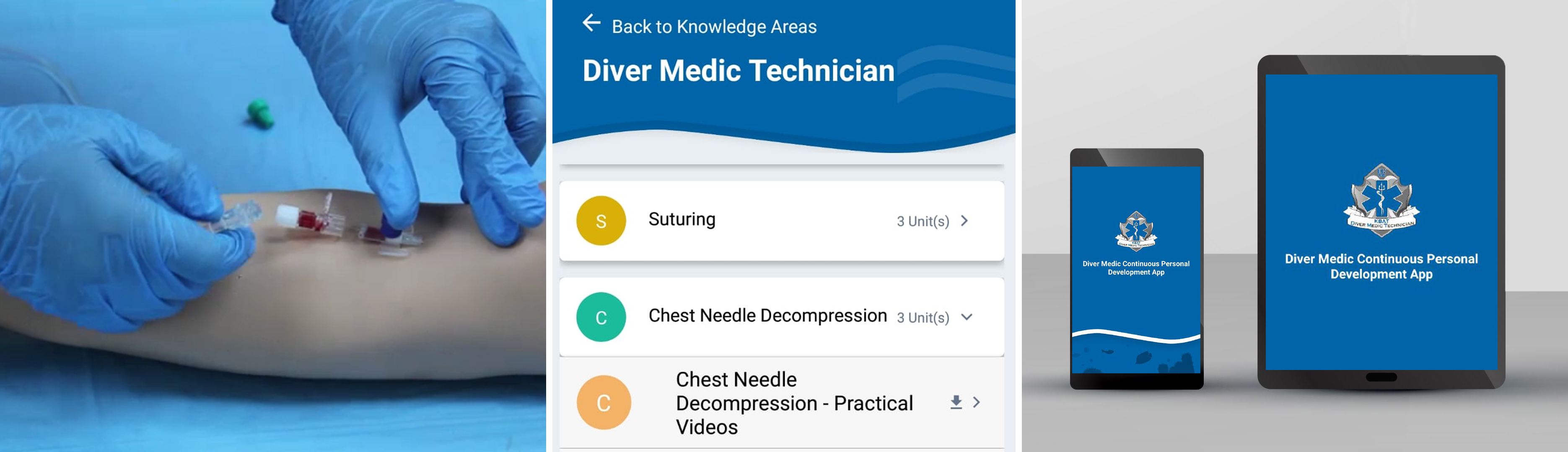Benefits of Mobile APP Training for Diver Medic, Safety and Diving Related Courses